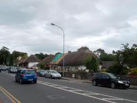 Fotostop bei den Reethäusern von Adare