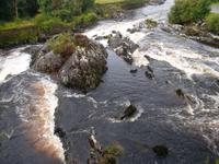 Wasserfall mitten in Sneem