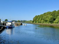 5. Reisetag – Aufenthalt in Donegal Town – Hafen am River Eske
