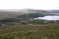Blick in die Fortsetzung des Glenveagh-Tals