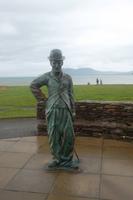 Charlie-Chaplin-Denkmal in Waterville