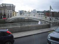H`Penny Bridge in Dublin
