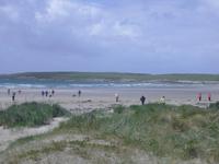 Am Strand von Narin in Irland