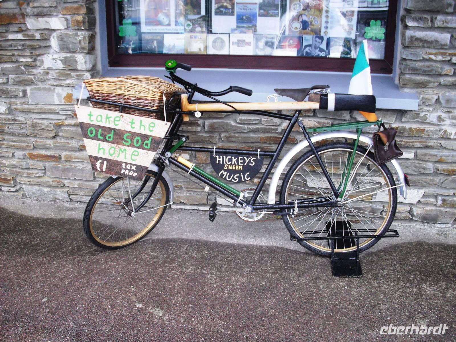 Torfverkauf in Sneem - Ring of Kerry