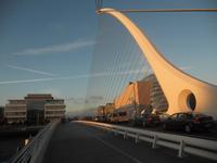 die Samuel Beckett Bridge - in Form der Harfe