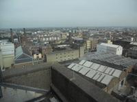 Blick vom 7. Stock auf Dublin