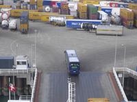 Unser Reisebus wird zur Fracht