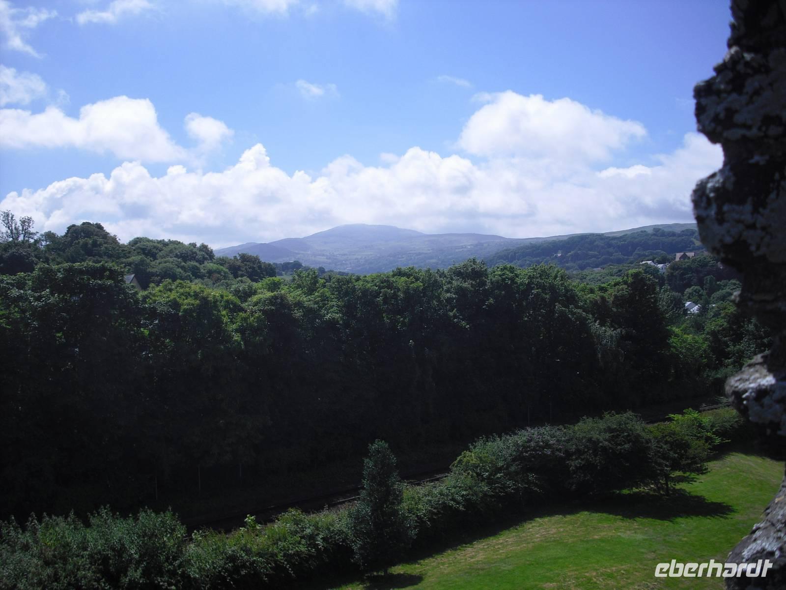 Das Snowdoniagebirge in Nordwales