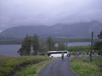 Fotostopp am Lough Ineagh, Connemara, Irland