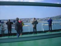 Ein letzter Blick auf den Hafen von Dublin