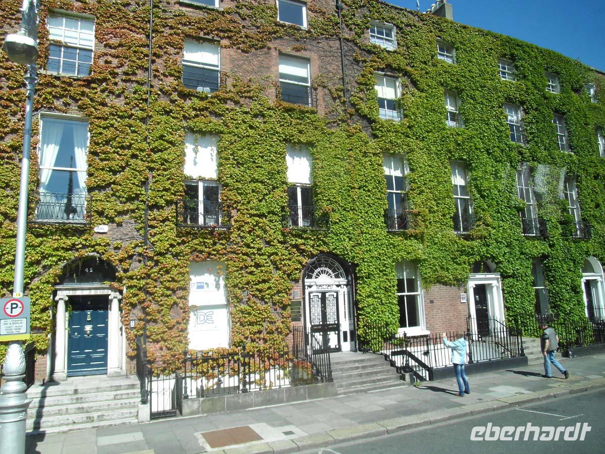 Georgianische Häuser in Dublin