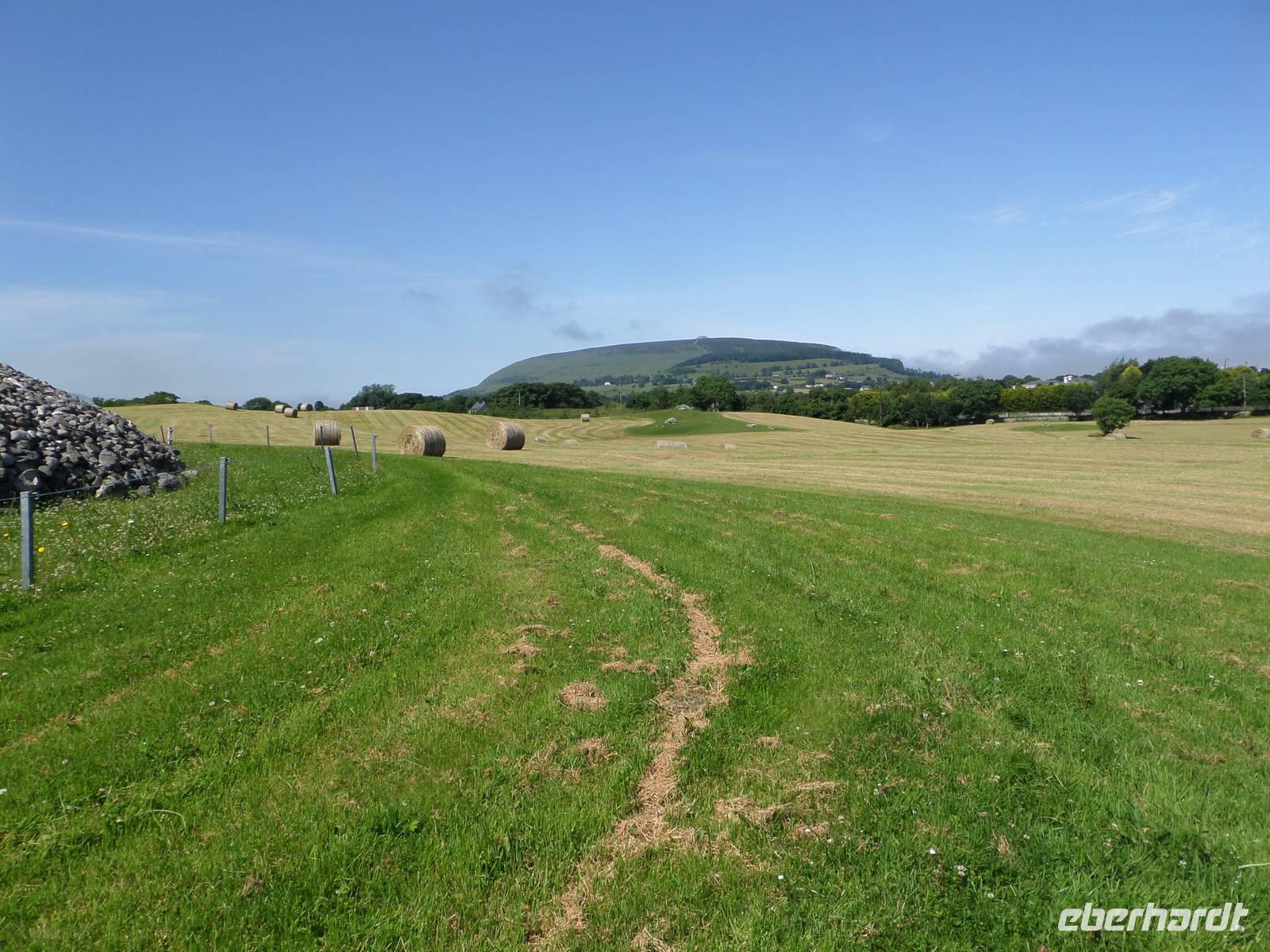 Auf dem Berggipfel liegt das Grab der legendären Königin Maeve.