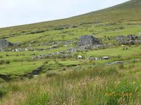 ein Teil des verlassenen Dorfes - nahe Doogart