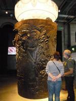 das größte Guinessglas-kunstvoll gestaltet