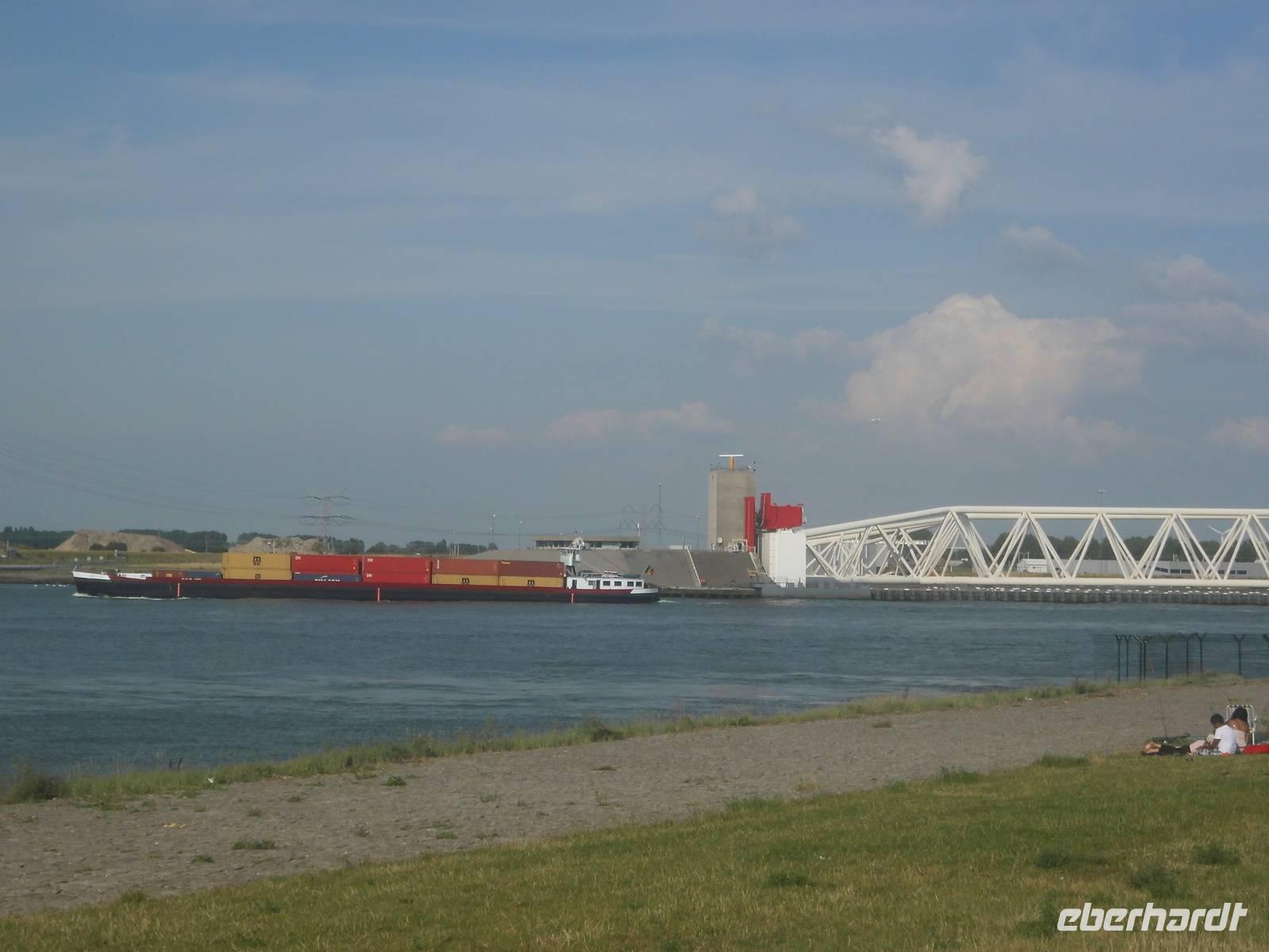 Maasfluttor bei Rotterdam