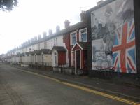 Reihenhäuser in West-Belfast