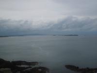 Blick vom Dunluce Castle