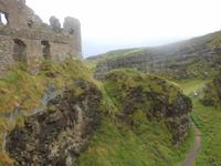 Landschaft am Dunluce Castle