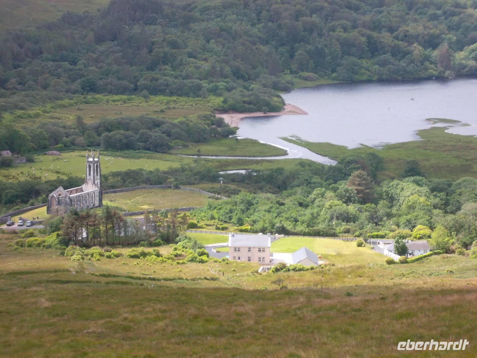 Blick ins Tal von Dunlewy