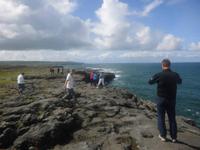Burrenlandschaft am Meer