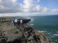 Burrenlandschaft am Meer