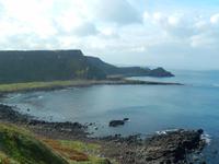 Weiter Blick über Giants Causeway
