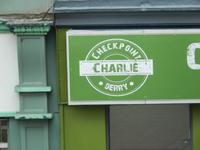 Auch Derry besitzt einen Checkpoint Charlie