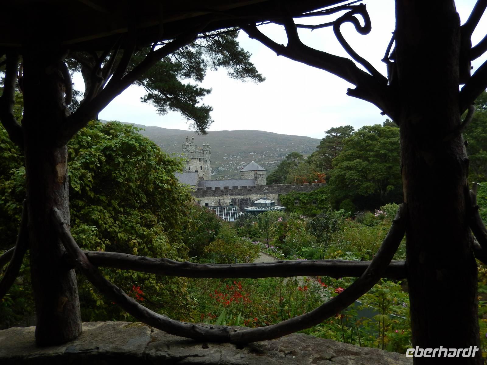 Blick zu Glenveagh Castle