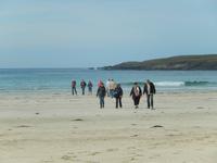 Ein Strandspaziergang tut gut