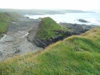 Eindruckvolle Strandgestaltung der Natur