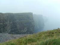 Die Cliffs of Moher im Nebel