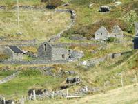 Verlassene Häuser in Slea Head