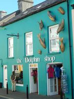 Delphine aus der Wand in Dingle