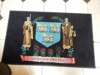 Eintrittsmatte im Statthaus von Dublin