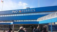 Am ersten Fährterminal in Rotterdam