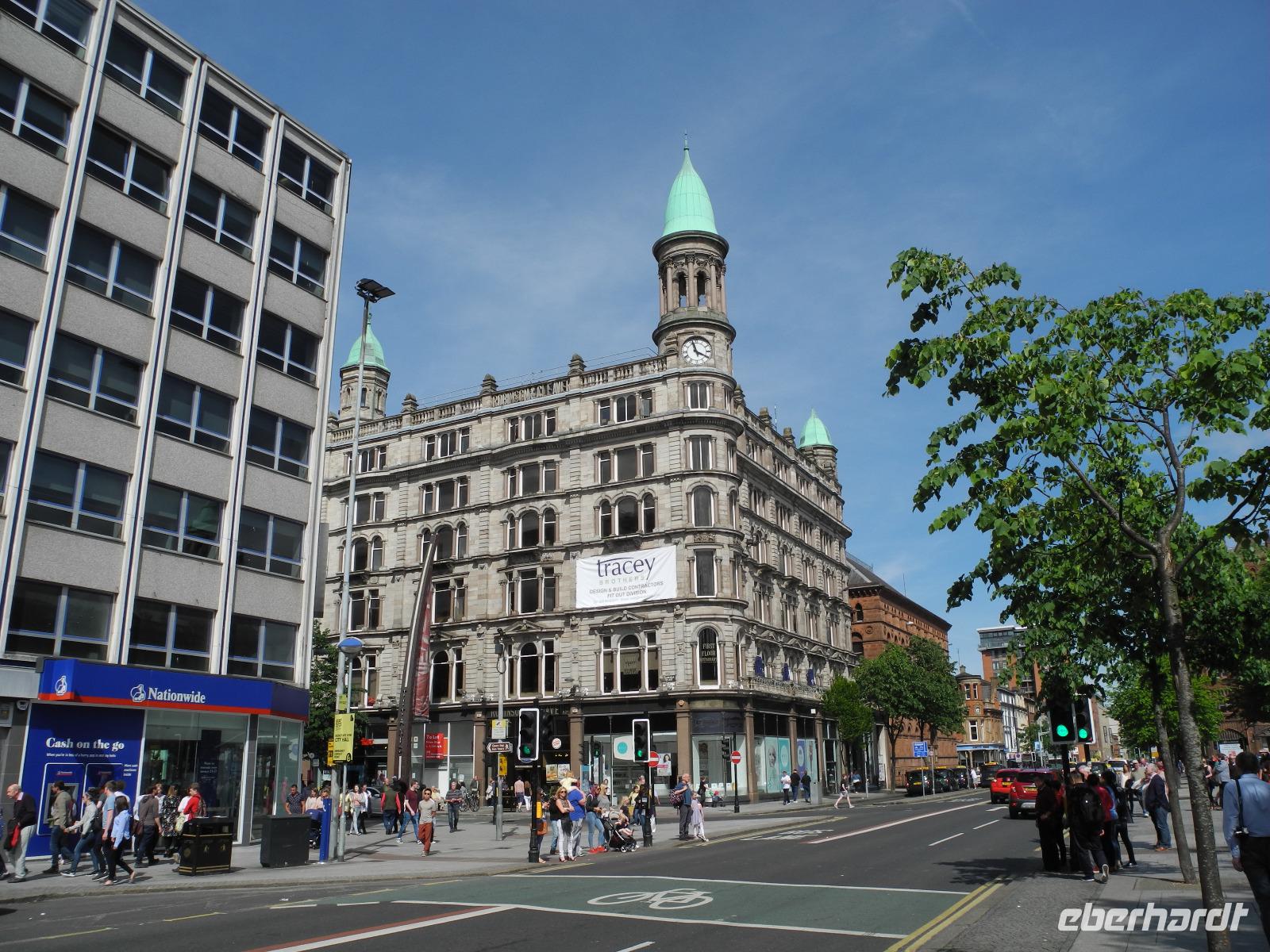 Belfast downtown...