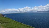 Blick zum Strand von Inch auf Dingle