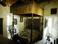 Das Bett einer Herrscherin - in Bunratty Castle