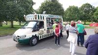 Eiswagen im Phönix-Park Dublin