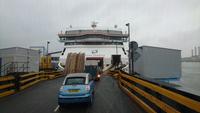 Fahrt auf die Ulysses in Dublin