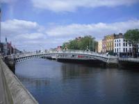 Ha`Penny Bridge in Dublin