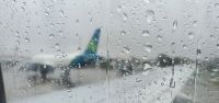 Landung in Dublin im Regen