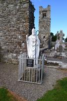 Statue von St. Patrick auf dem Hill of Slane