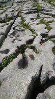 Steine sonderlich gestaltet im Burren