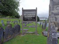 Der Friedhof neben der Cathedrale in Kilkenny