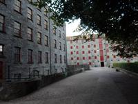 Ein Blick zurück auf das Lagerhaus