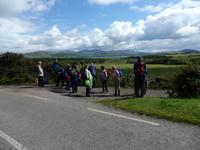 wir kommen auf eine Strasse