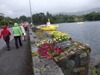 wir laufen zum Hotel Eccles