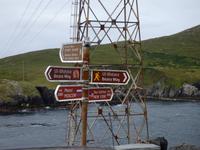 hier beginnt unsere Wanderung Dursey Sound - Allihies