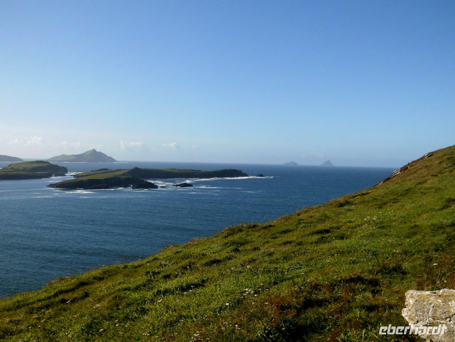  Blick zu den Skellig Inseln
